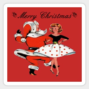 Santa Dancer Magnet